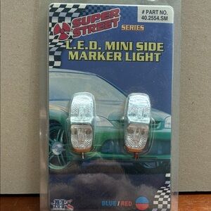 LED Mini Side Marker Light - Blue and Red